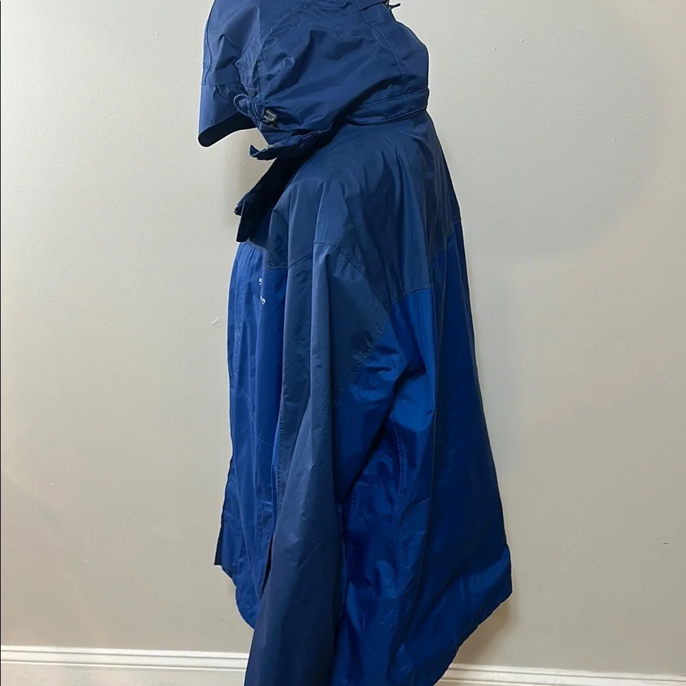 Eddie‎ Bauer Weather Edge Blue Men's Raincoat